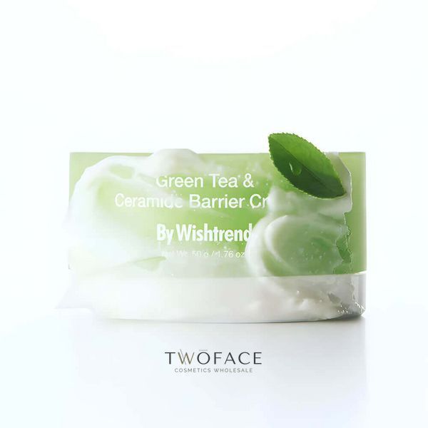 Відновлювальний крем By Wishtrend Green Tea & Ceramide Barrier Cream 50 мл 056 фото