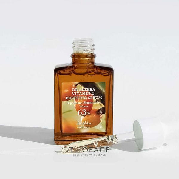Сироватка-бустер для сяйва Dr. Althea Vitamin C Boosting Serum 63% 30 мл 065 фото