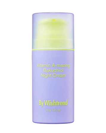 Ночной крем с ретиналем и бакучиолом By Wishtrend Vitamin A-mazing Bakuchiol Night Cream 30 мл 016 фото