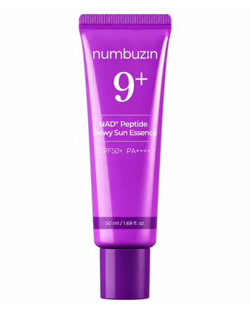 Антивікова сонцезахисна есенція No.9 NAD+ 9 Peptides Dewy Sun Essence 50 мл 169 фото